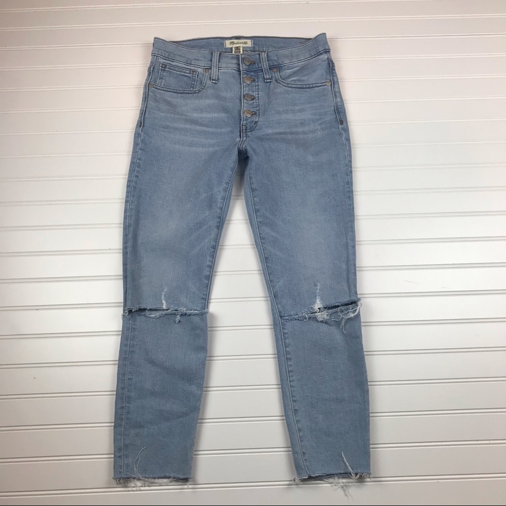 Madewell 9” High Rise Skinny Jeans
